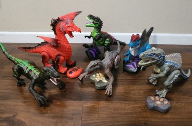 Remote Controlled Dinosaurs