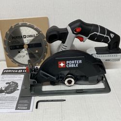 NEW Porter Cable PCC660B 20V Max Lithium Ion 6-1/2" Circular Saw with Blade