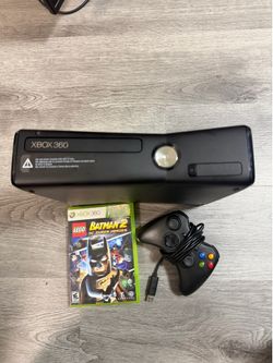 Xbox 360 with games
