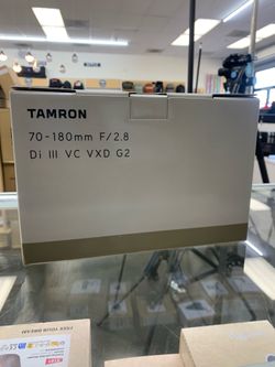Tamron 70-180 2.8 Nikon Z limited time sale
