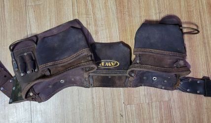 AWP leather tool belt