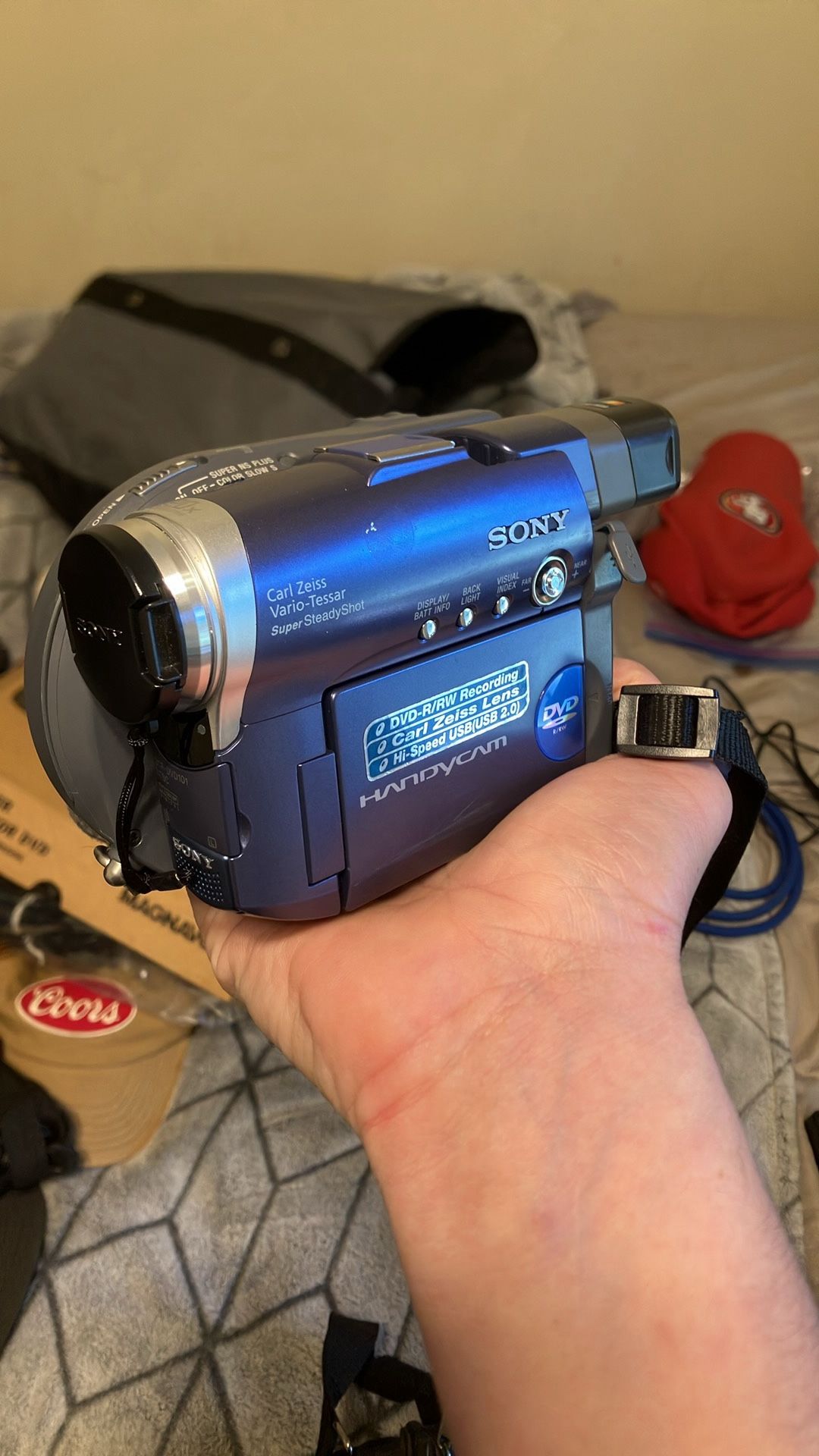 Carl Zeiss 120x Sony Handycam