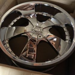 4 Wheels 10x 22” Velocity Wheels for 96 Impala!