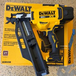 DEWALT 20-Volt 21° Cordless Framing Nailer (Tool-Only)