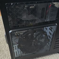 HAF Computer Case with Motheroard, AMD CPU and Fan