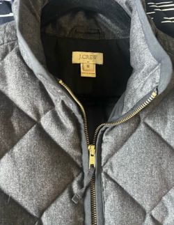 J.CREW Women's Quilted Vest M Size