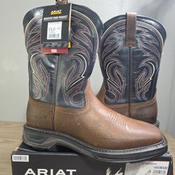 Ariat Mens Work Boots Workhog XT  Cottonwood Size 10.5EE