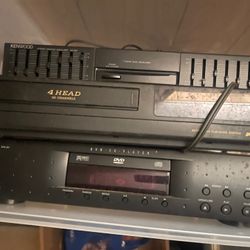 DVD Player, VHS player, 7 Band Sound Equalizer 