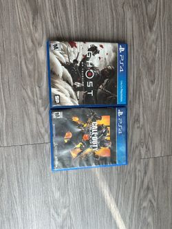 Ghost of Tsushima & BO4 ps4