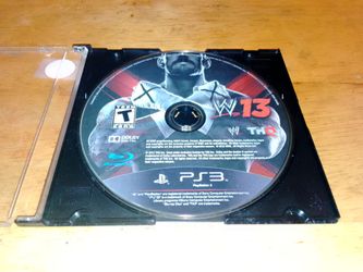 PS3 game WWE 13