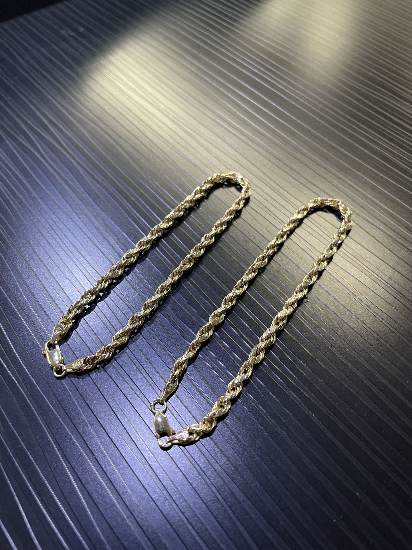 10K Rope Bracelets 🔥