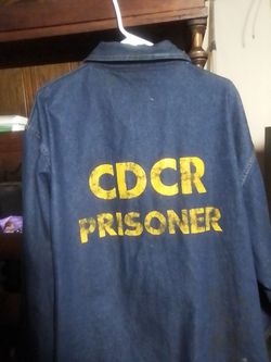 CDCR PRISONER JEAN JACKET