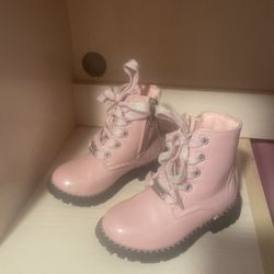 Pink Toddler Boots 