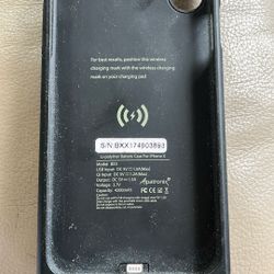 Alpatronix Li- Polymer Battery Case For iPhone X