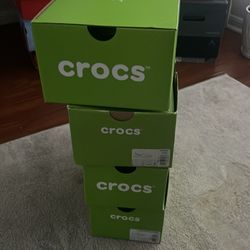 CROCS boxes