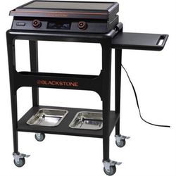 Blackstone E-Series Griddle 22 Electric Tabletop Flat Top Grill with Hood