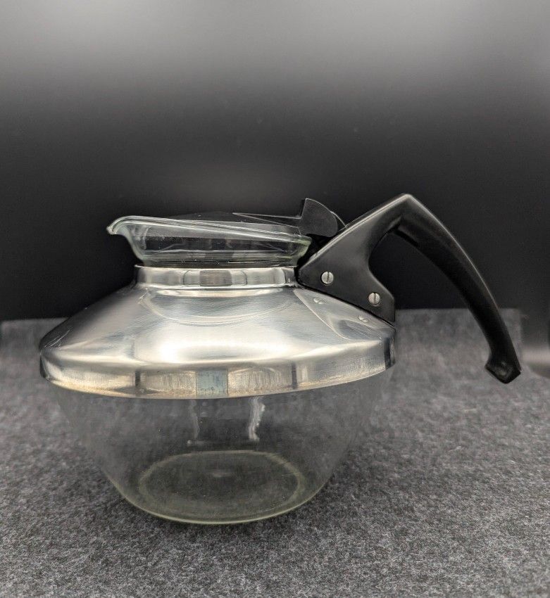 MCM Teapot 4 Cup Teakoe Ekco Pyrex