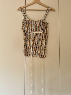 Multi Colored American Eagle Crop Top