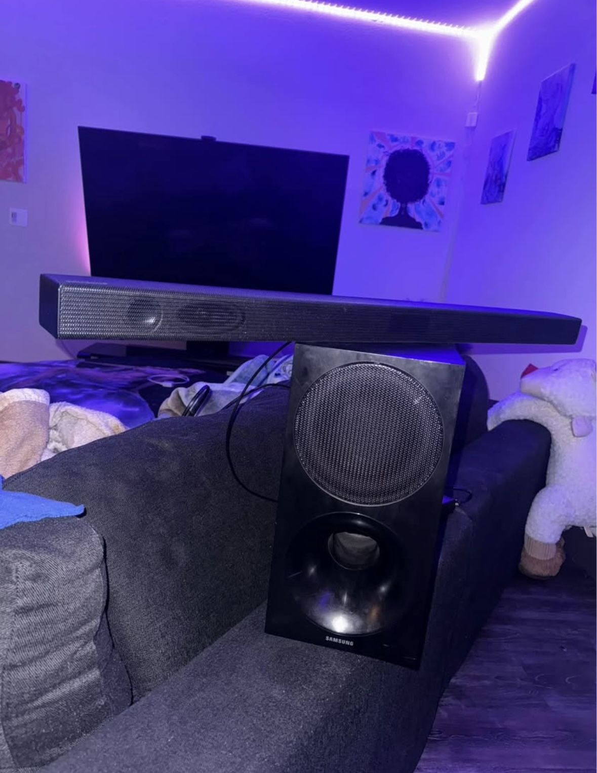 Sony/Samsung HT-S400 subwoofer with soundbar