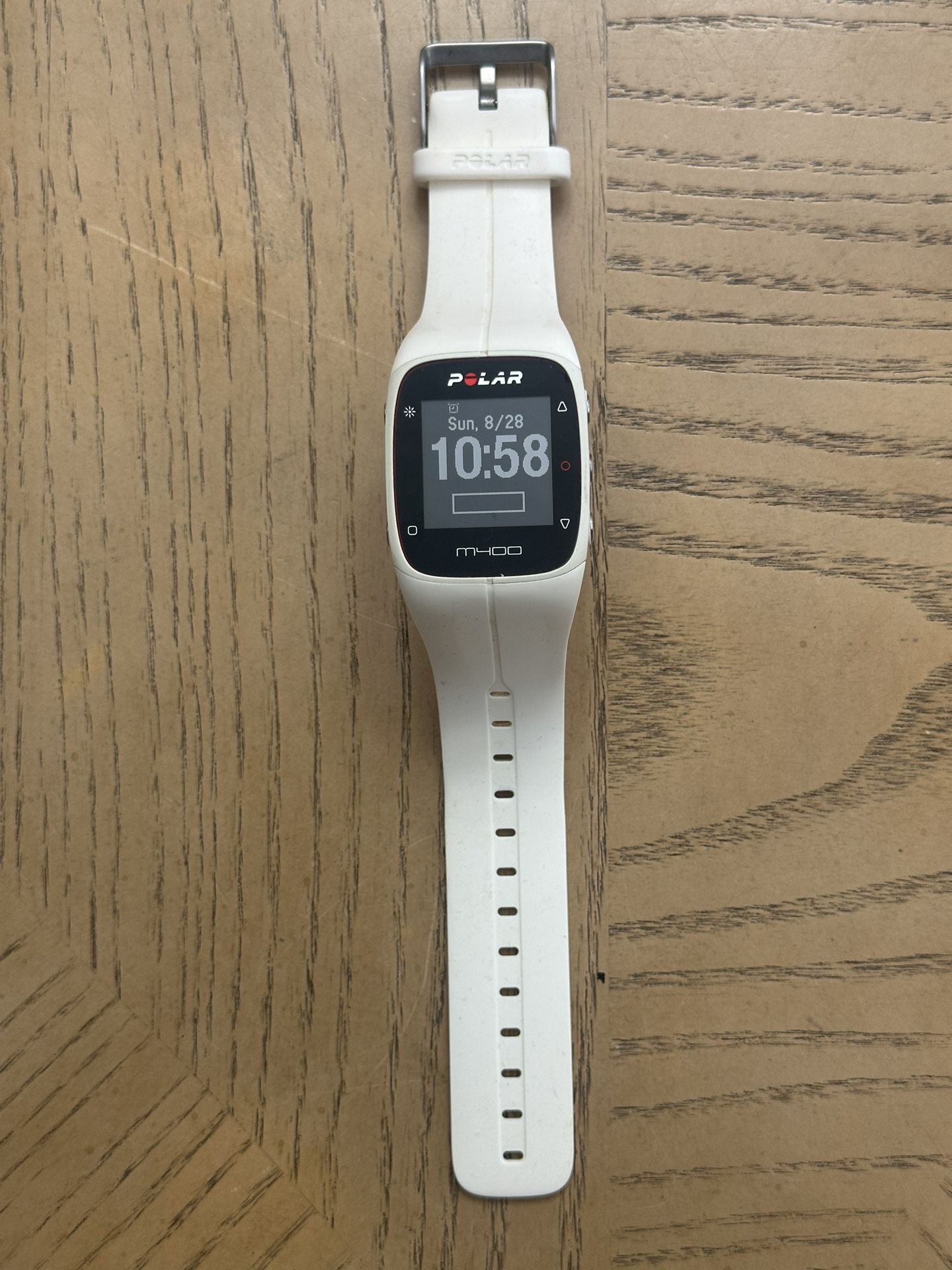 POLAR M400 White GPS Smart Watch and Activity Tracker