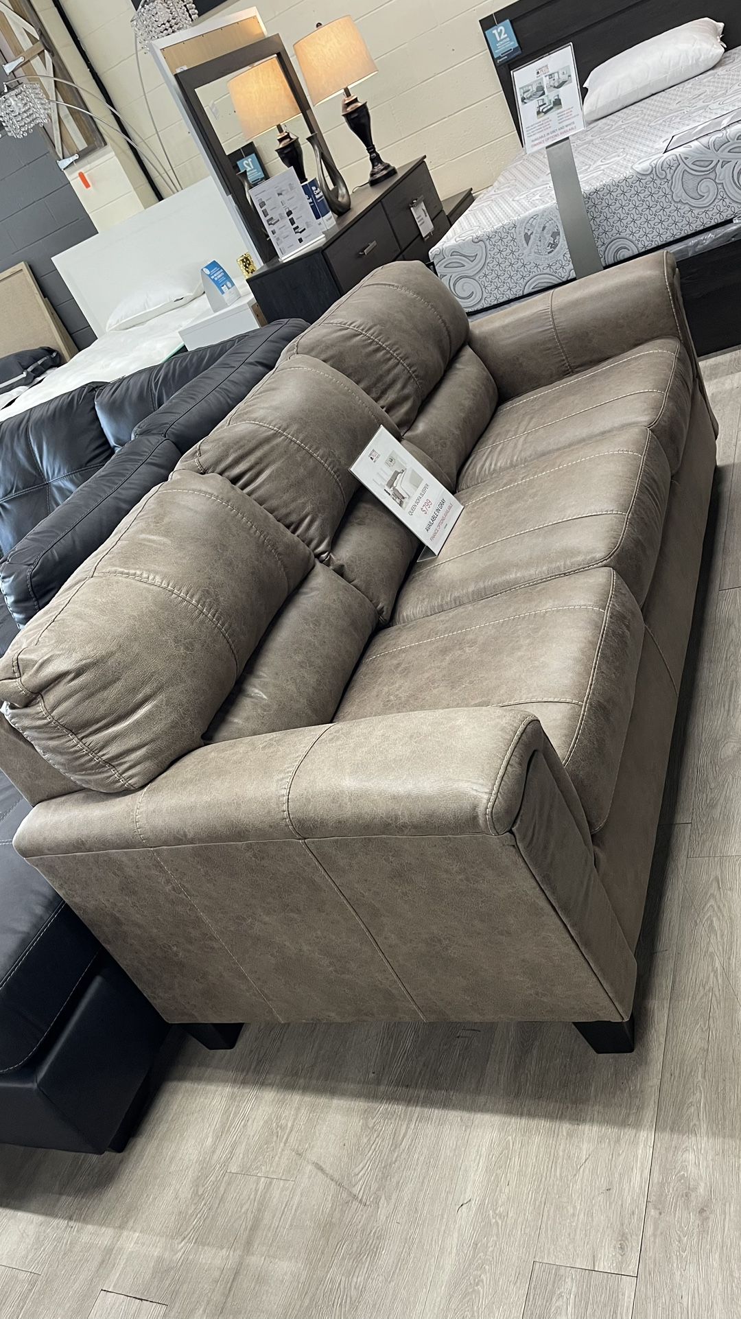 Brown Queen Sofa Sleeper