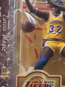 McFarlane Magic Johnson ; Lakers Jerry West