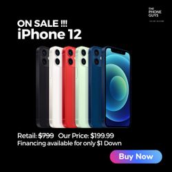 📱 iPhone 12 – Epic Price Drop! Now from $169.99 | Save Up to $600 + 6-Month Warranty