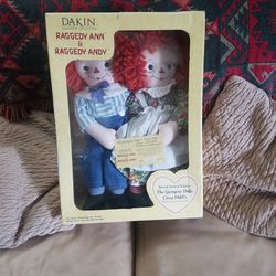 Dakin  Signature collection raggedy Ann and Andy doll