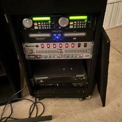 Sound Sistem Power Amps Crossover  Equalizer Power Center Cd Play  Dj 