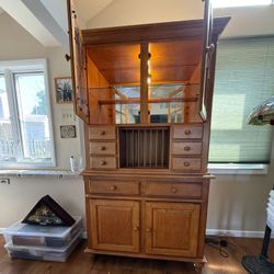 Wood Hutch 