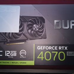 Asus 4070 Super OC Graphics Card