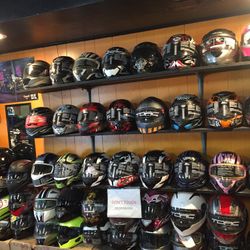 New Dot Helmets Jackets Gloves And More -$65 & Up