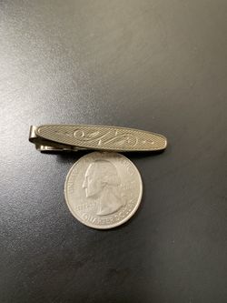Vintage Silvertone Tie Bar