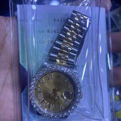 Rolex 36mm 3 Carat Bezel Box Papers Buy Sale Trade 