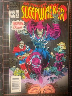 Sleepwalker # 25 (Newsstand FOIL Variant)- bagged and boarded