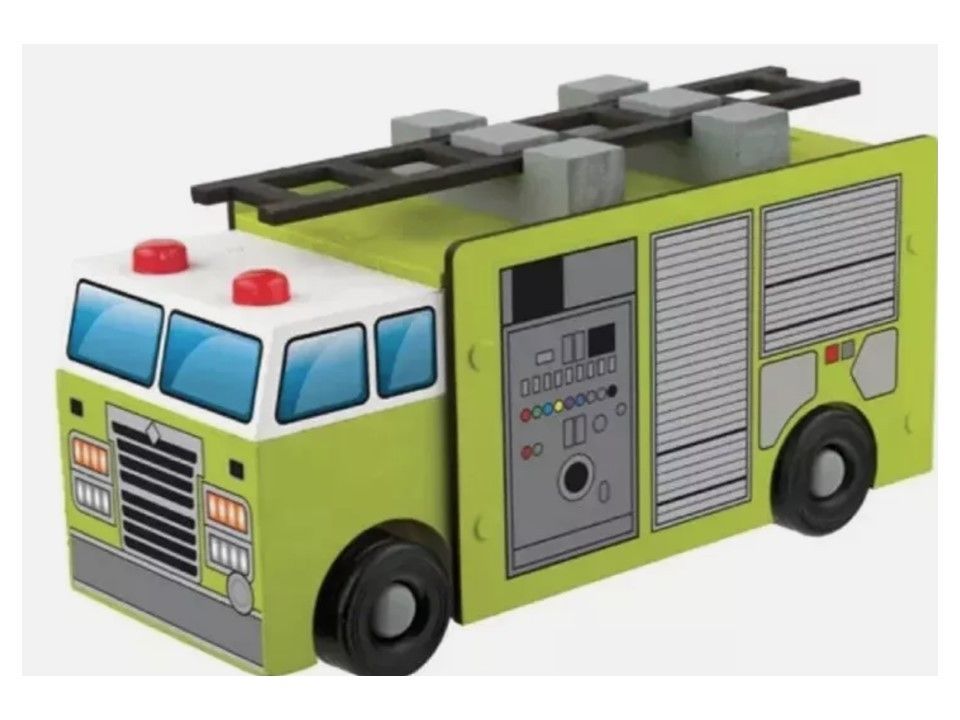 Home Depot Fire Rescue Truck Kids Workshop Kit - PIN NOT INCLUDED October 2024