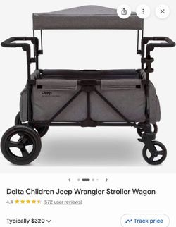 Jeep wrangler stroller wagon