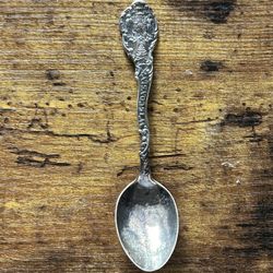 Sterling Silver Wisconsin State Spoon