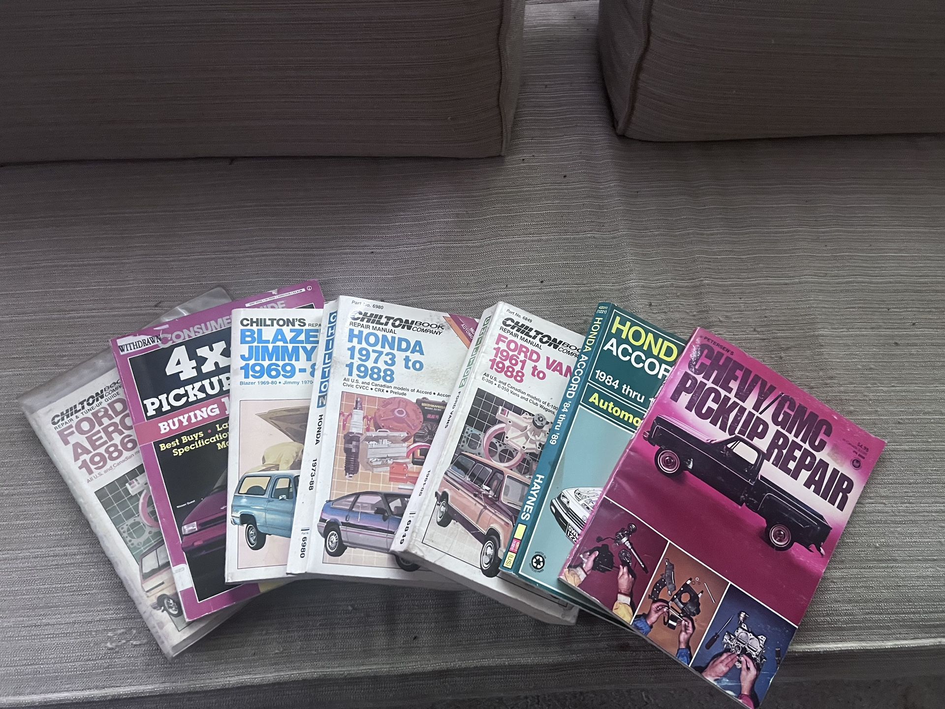 Chilton Car Book Collection