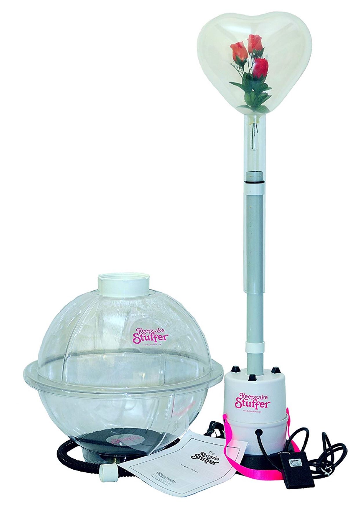 Keepsake Balloon Stuffer Gift Wrap Stuffing Machine! Englobadora