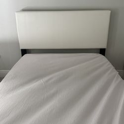 White Bed Frame 
