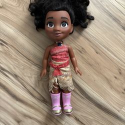Like new Disney Moana My Friend Princess 14” doll