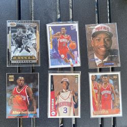 Allen Iverson Rookie Card Collection