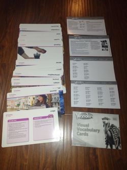 Wonders Grade 3 Vocabulary Cards