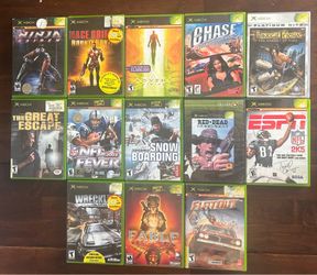 OG Xbox game bundle