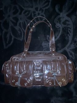 dark brown bag