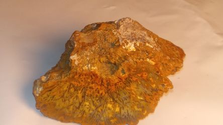 RARE Museum Specimen Old Stock Oregon Trent Agate Stibnite Sagenite Rough Specimen 82g