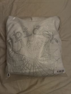 White Vvs Spider Hoodie