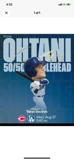 NEW! SHOHEI OHTANI BOBBLEHEAD 08-27-25