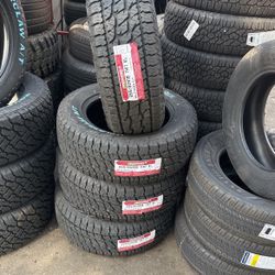 New Tires Installed/ Llantas Nuevas Instaladas 265/60/18 Land Spider Tires